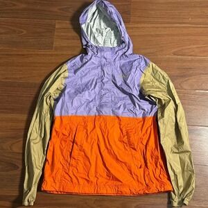 Marmot Women's PreCip Eco Anorak - Red Sun Lightweight Jacket Size Small